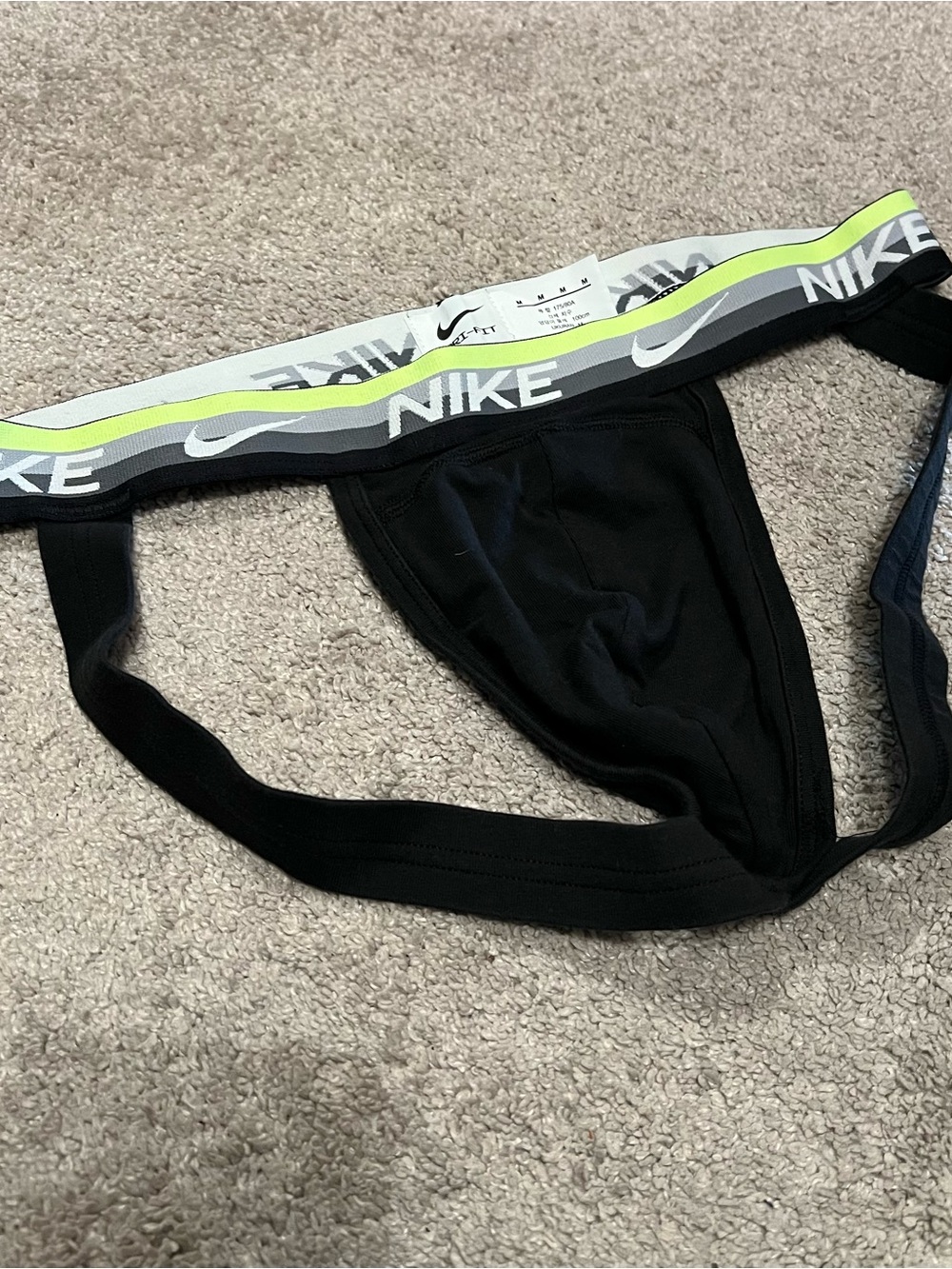 Nike Men’s Black Athletic Jockstrap